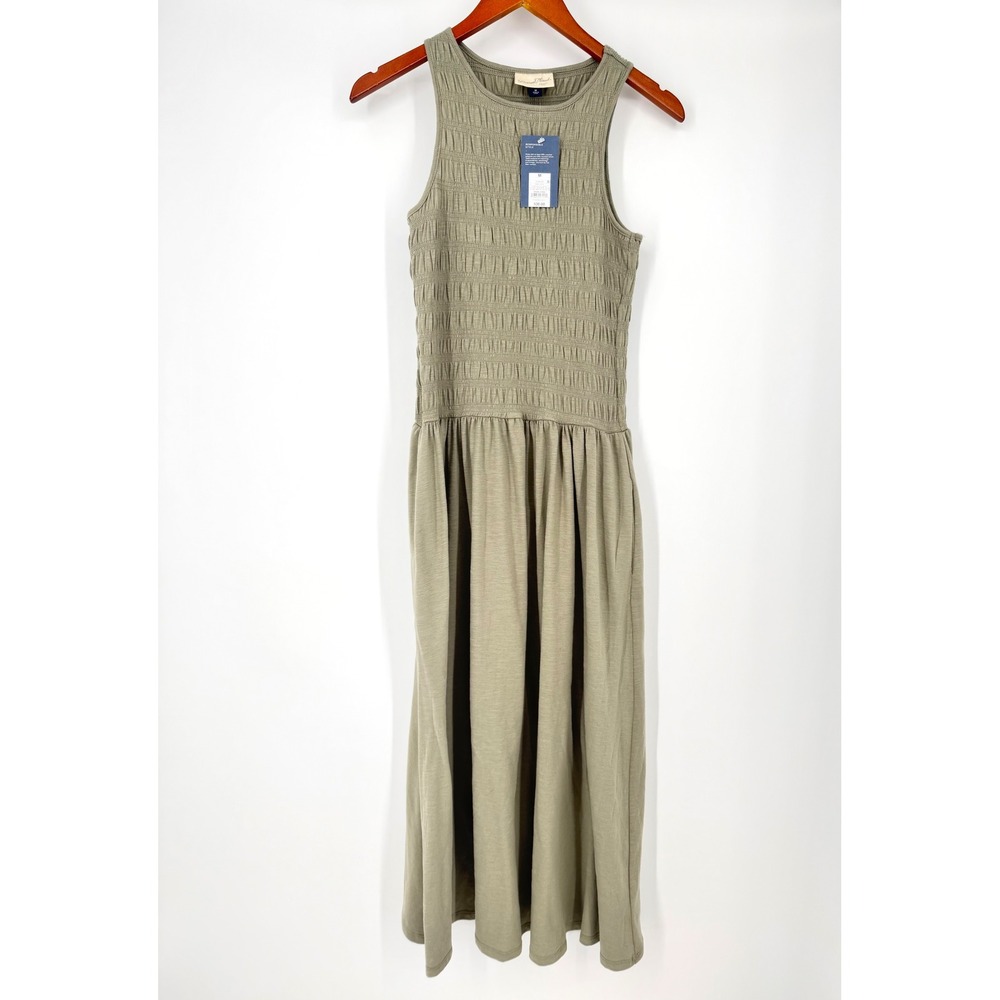 Universal Thread Womens Midi Dress Medium Smocked Boho Cottagecore Indie